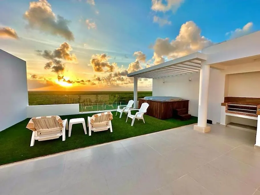 Penthouse Con Jacuzzi Y Panoramicas De Selva Apartment Playa del Carmen